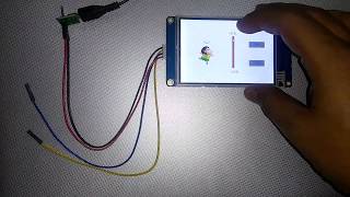 Nextion Display GIF Animation Arduino [upl. by Jania51]