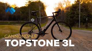 Cannondale Topstone 3L Gravel Bike Review [upl. by Hairym]