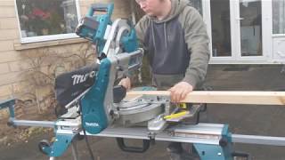 Makita 10 Inch Mitre Saw Review LS1019 [upl. by Hanyaz185]