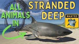 Wildlife of Stranded Deep Tutorial [upl. by Hescock]