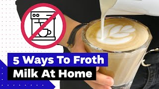 How To Froth Milk At Home Best Milk Frothers Review [upl. by Wieche]