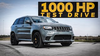 1000 HP Trackhawk by Hennessey  Test Drive With Our Techs [upl. by Gail]