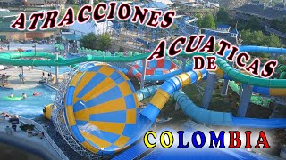 PARQUES ACUATICOS DE COLOMBIA TOP 7 [upl. by Coshow]