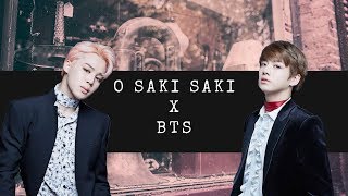 O Saki Saki ft BTS  kpop mix  FMV [upl. by Karee]