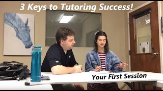 Three Keys to a Successful First Tutoring Session [upl. by Chew]