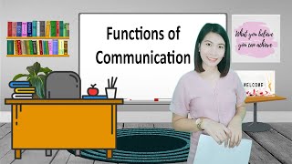 Functions of Communication  Module 1 [upl. by Anilek]