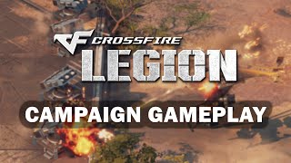 Crossfire Legion Overview and Campaign Gameplay [upl. by Loree685]