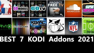 How to Install 7 Kodi Addons 2021 [upl. by Tama]