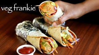 veg frankie recipe  veg kathi roll recipe  veg frankie roll recipe [upl. by Prima760]