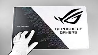 Asus ROG Zephyrus G14 Unboxing  Futuristic Gaming Laptop AMD Ryzen 9 4900HS RTX 2060 [upl. by Amalberga]