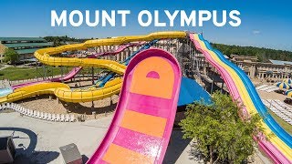 Water Slides at Mount Olympus Wisconsin Dells GoPro POV [upl. by Drobman]