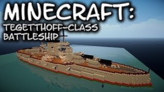 Minecraft Battleship Tutorial TegetthoffClass [upl. by Zavras]