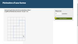 Périmètre dune figure [upl. by Ahseikram]