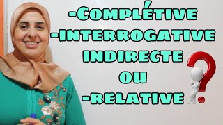 Subordonnées complétive interrogative indirecte et relative [upl. by Lissner]