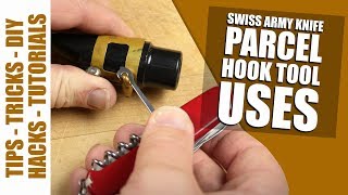 Multipurpose Hook Tool Uses Swiss Army knife [upl. by Asennav]