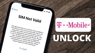 How to Unlock iPhone from T Mobile FREE ✅ Unlock iPhone from TMobile Works All Networks 2023 [upl. by Anyr307]