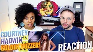 Courtney Hadwin 13YearOld Gets Golden Buzzer  Americas Got Talent 2018  REACTION [upl. by Brandise585]