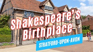 STRATFORDUPONAVON and SHAKESPEARES BIRTHPLACE UK  Top Things to Do [upl. by Emalia574]