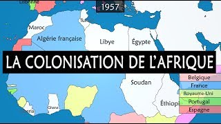 La colonisation de lAfrique  Résumé sur cartes [upl. by Annmaria]