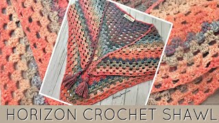 Crochet Shawl  Easy Crochet Shawl for Beginners [upl. by Kramer]