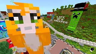 Stampys quotLovelierquot World  Creeper Coaster  Funland Tour  Part 3 [upl. by Eirameinna]