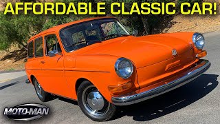 1973 VW Type 3 Squareback The other best selling Volkswagen  RETRO DRIVE REVIEW [upl. by Tatman]