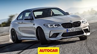 BMW M2 Competition 2019 review  better than a Porsche 718 Cayman  Autocar [upl. by Spalla828]