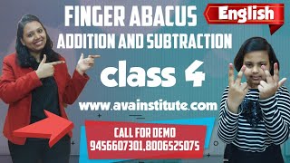 Finger Abacus  Abacus Class 4  English  Unbelievably Fast Calculations By Small Kids [upl. by Stuckey]