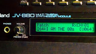 Roland JV880  A small monster [upl. by Favien765]