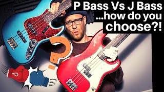 P Bass Vs J Bass the ultimate battle [upl. by Hsirahc]