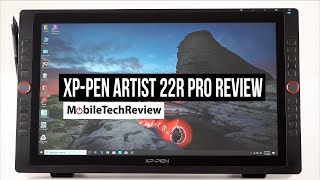 XPPen Artist 22R Pro Pen Monitor Review [upl. by Danzig]