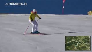 Neveitalia carving ski 20184 Pampeago Pista Agnello 02 [upl. by Benco514]