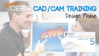 Sirona CEREC 513 CADCAM Dental Training  Design Phase [upl. by Waine112]