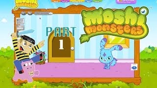 Moshi Monsters Game Play  Episode 1  Getting Started [upl. by Asreht]