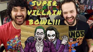 SUPERVILLAINBOWL  TOON SANDWICH  REACTION [upl. by Keryt]