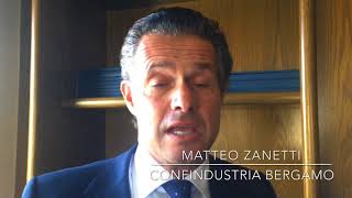 Matteo Zanetti Confindustria Bergamo [upl. by Lothar]