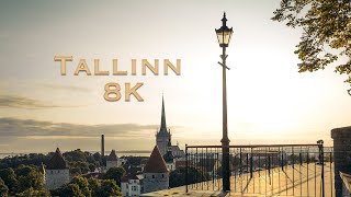 Tallinn  Real 8K [upl. by Laehcym]