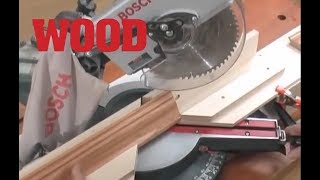 The Simple Accurate Way to Cut Crown Molding  WOOD magazine [upl. by Acnayb]