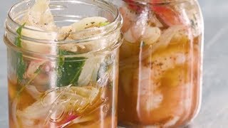 Jesse Houston Pickled Shrimp  Southern Living [upl. by Hennahane]