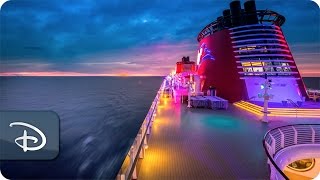 Disney Cruise Line Hyperlapse  Disney Parks [upl. by Trumann]