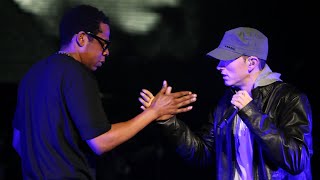 Jay Z amp Eminem  Renegade  Live at DJ Hero’s Party Professional Multicamera Recording [upl. by Burnley191]