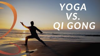 Yoga vs Qigong Whats the Difference  Lee Holden QiGong [upl. by Mackintosh]