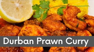 Durban Prawn Curry  durbanprawncurry perimaskitchen [upl. by Etteraj]