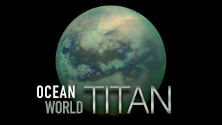 Saturns Moons Titan and Enceladus [upl. by Keligot]