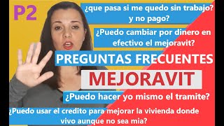 Requisitos Para Mejoravit Preguntas Frecuentes P2 [upl. by Shantee152]