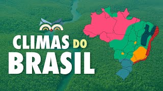 Climas do Brasil  Toda Matéria [upl. by Lynden]