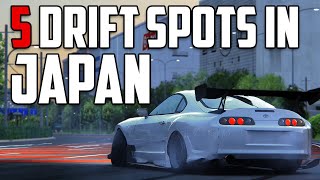 5 Iconic Drift Spots You NEED To Try In Assetto Corsa [upl. by Gelya771]