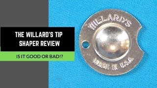 Willards Cue Tip Shaper Review [upl. by Curtis443]