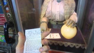 1955 Mutoscope Zelda the Mysterious fortune teller explained in detail [upl. by Aitak211]