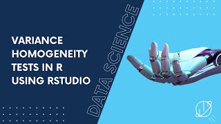 Variance Homogeneity Tests in R Using RStudio [upl. by Yevreh276]